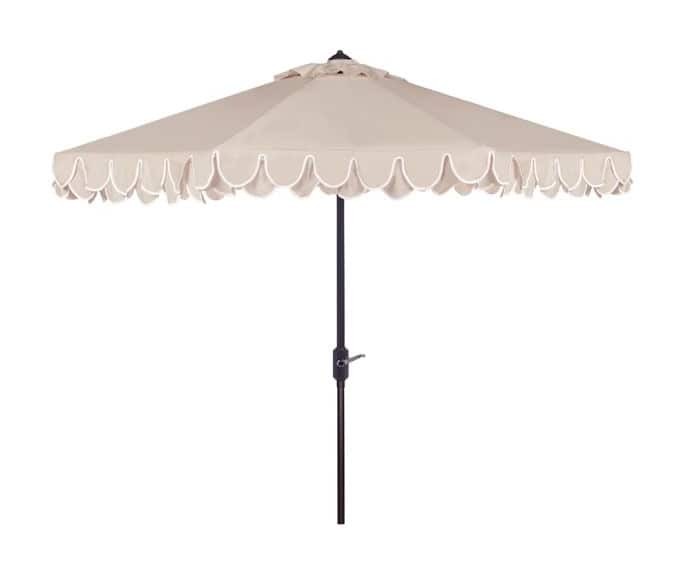 Elegant Valance Round Umbrella