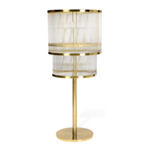 Double Tier Glass Rod Shade
