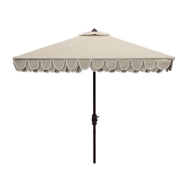 Elegant Valance Square Umbrella